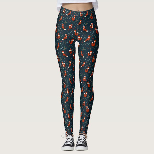 Folly Fox Cuties Leggings (Framsida)