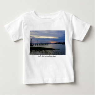 Folly Harbour Sunset T Shirt
