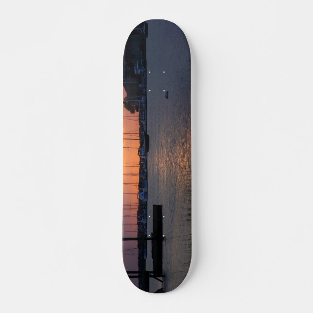 Folly River Sunset Mini Skateboard Bräda 18,5 Cm (Framsida)