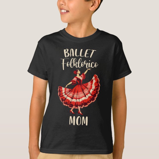 Folresoco Dance Mexican Folresnoco Ballet Folklor T Shirt (Framsida)