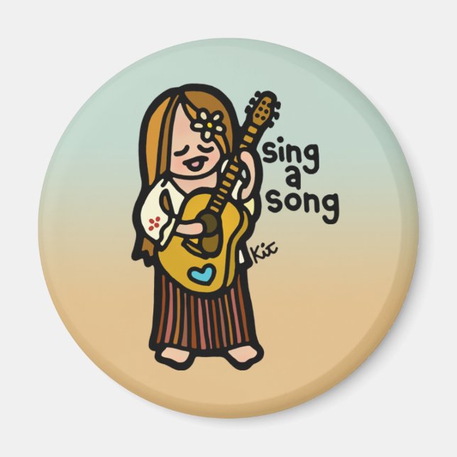 Folsinger magnet. magnet (Framsidan)