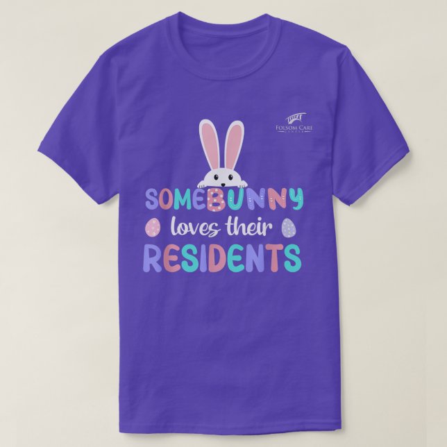 Folsom Care Center-Påskhare för hemsjukvård T Shirt (Design framsida)