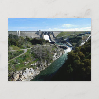 Folsom-ikon: Folsom Dam och Gorge Vykort