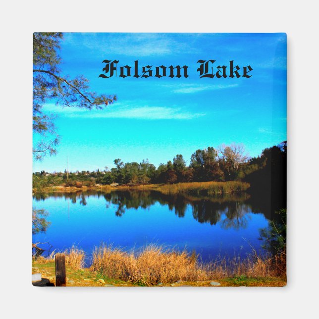 Folsom Sjö Magnet (Framsidan)