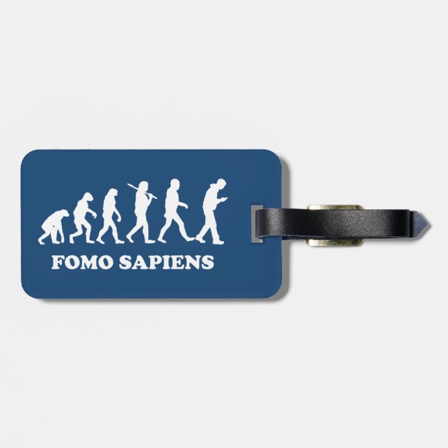 Fomo Sapiens Bagagebricka (Baksida Vågrät)