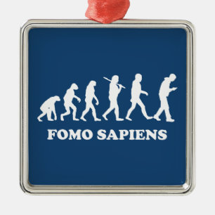 Fomo Sapiens Julgransprydnad Metall