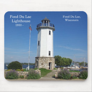 Fond Du Lac Lighthouse mousepad Musmatta