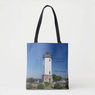 Fond Du Lac Lighthouse över hela väskan Tygkasse