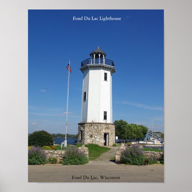 Fond Du Lac Lighthouse poster (Framsidan)