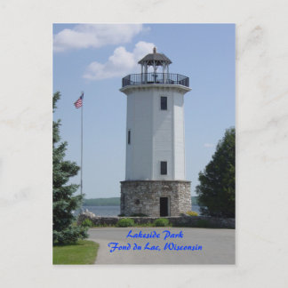 Fond du Lac Lighthouse Vykort