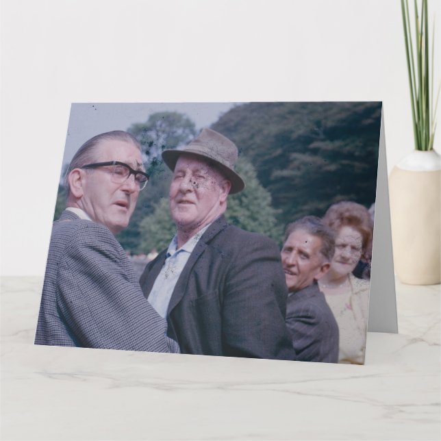 FONDAGENS 50 FJÄRDE GREETINGKORT KORT (Framsida)