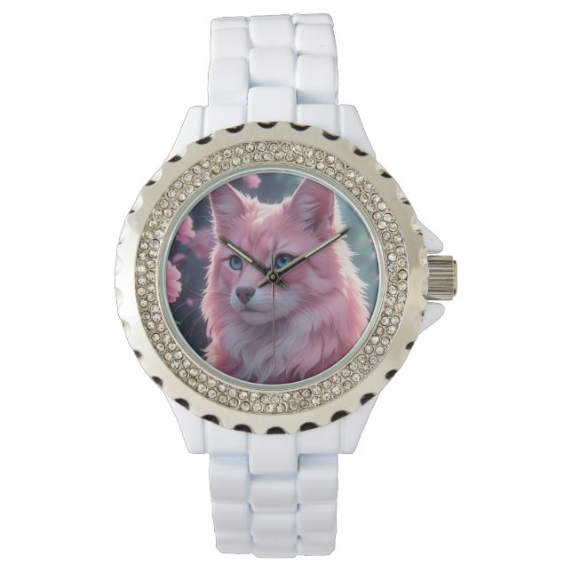 Fondant Kattdjur Watch Armbandsur (Framsida)