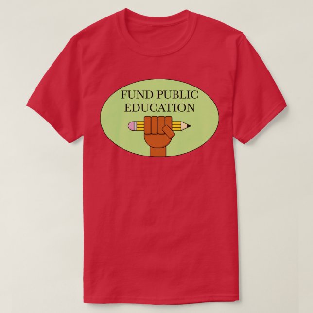 Fonden för allmän utbildning1 t shirt (Design framsida)