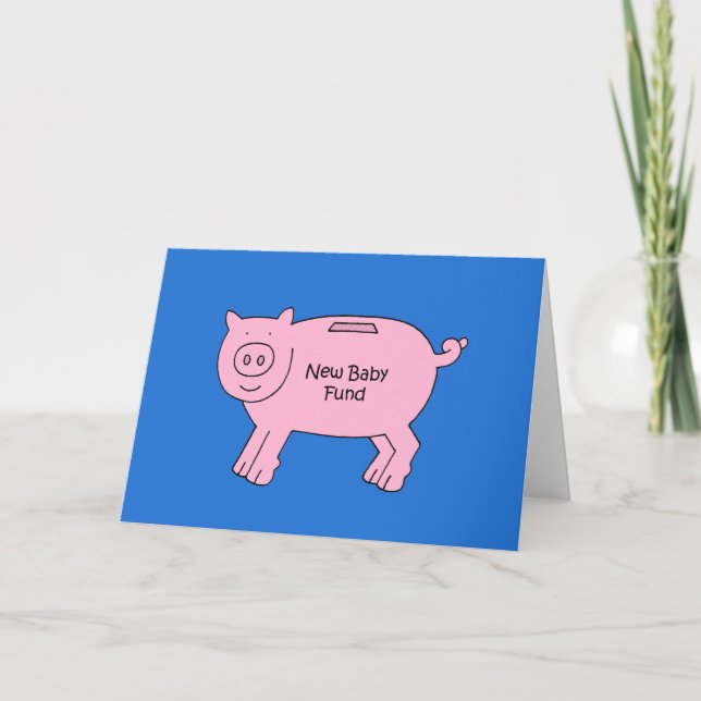 Fonden för penninggåvor i Nyfödd bebis Kort (Framsida)