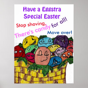 FONDENS PÅSKÄGG POSTER