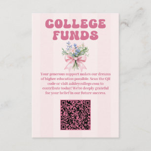 Fonder för Studentfesten för Blommigt Tilläggskort