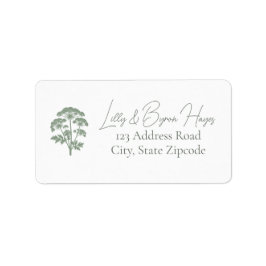 FONDNESS | Return Address Label Adressetikett