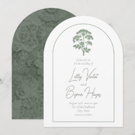 FONDNESS | Wedding Arched Invite Inbjudningar