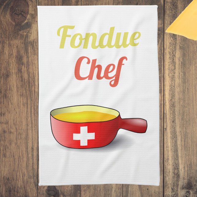 Fondue Chef Kökshandduk (Skapare uppladdad)