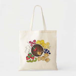 Fondue Fruit Cake Berries Marshmallow Dessert Food Tygkasse