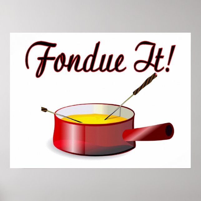 Fondue it Fondue Set Poster (Framsidan)