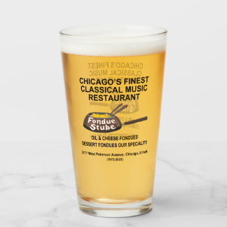 Fondue Stube, Chicago, Illinois Glaskopp