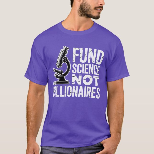 FONDVETENSKAP EJ BILLIONAIRES T SHIRT (Framsida)