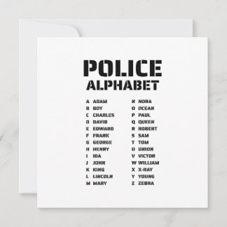 Fonetalphabetspolisen Inbjudningar