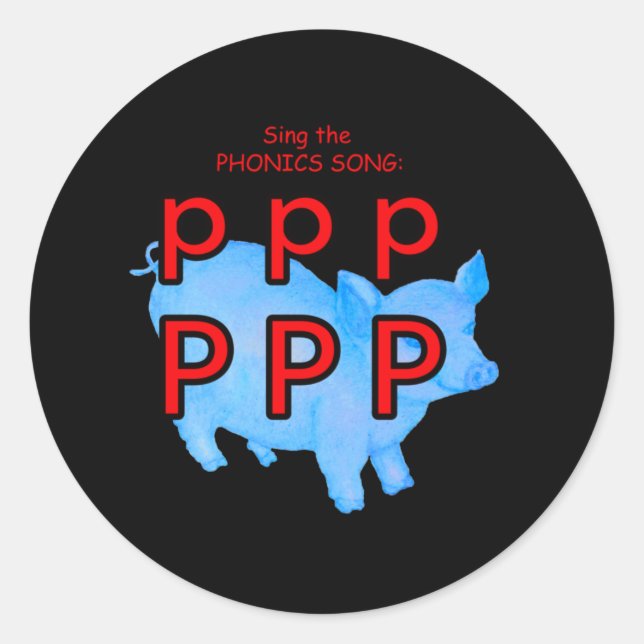 fonetiskt klistermärke (Framsida)