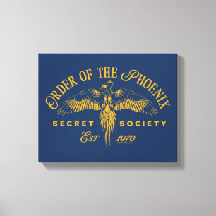 FÖNIXORDEN Secret Society Grafik Canvastryck