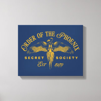 FÖNIXORDEN Secret Society Grafik Canvastryck
