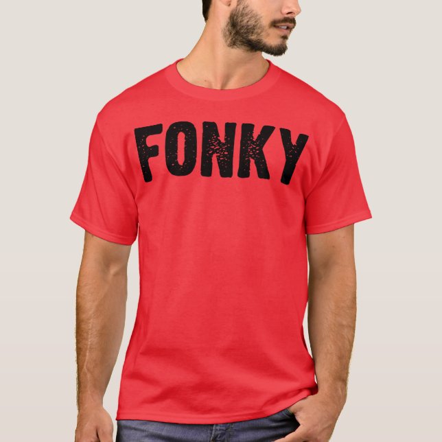 Fonky Tee Shirt (Framsida)