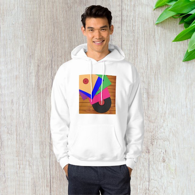 Fonografiska poster hoodie (Skapare uppladdad)