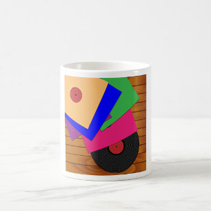 Fonografiska poster kaffemugg