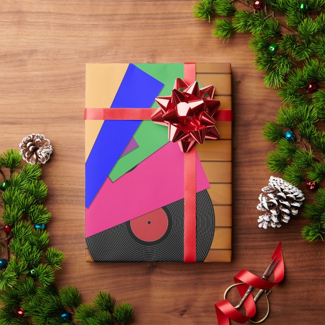 Fonografiska poster presentpapper (Skapare uppladdad)