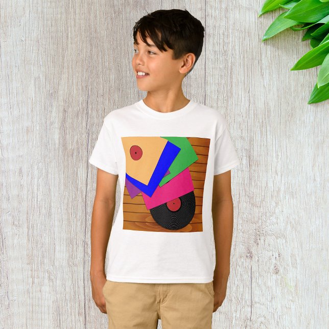 Fonografiska poster t shirt (Skapare uppladdad)