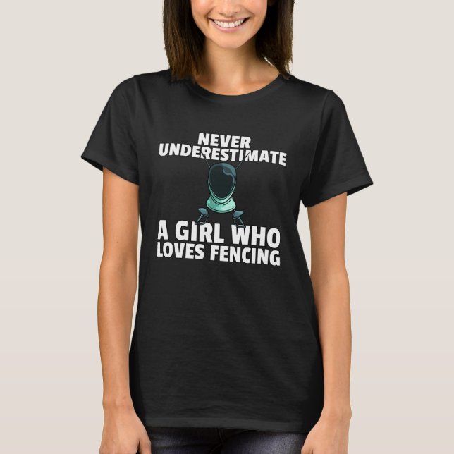 Fons for Fence Player Fencer Coach Pullover Hoo T Shirt (Framsida)