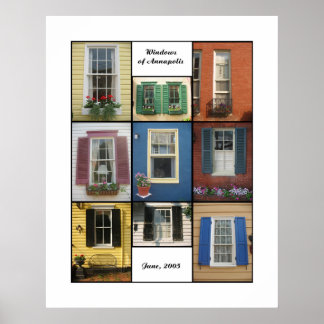 fönster av annapolis poster