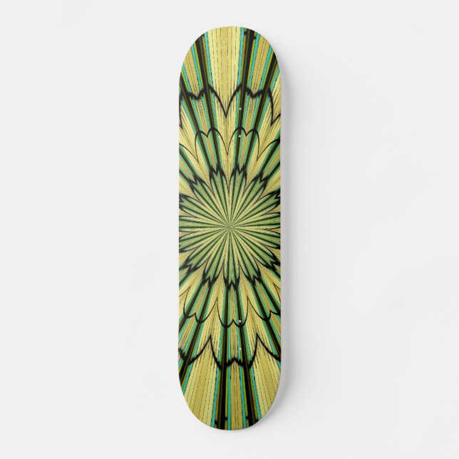 Fönster för fastfärgat glas Kaleidoskop 20 Skateboard Bräda 19,5 Cm (Framsida)