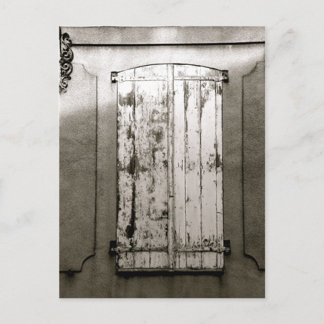 Fönster, Gravelines, FRANKRIKE Vykort (Framsida)