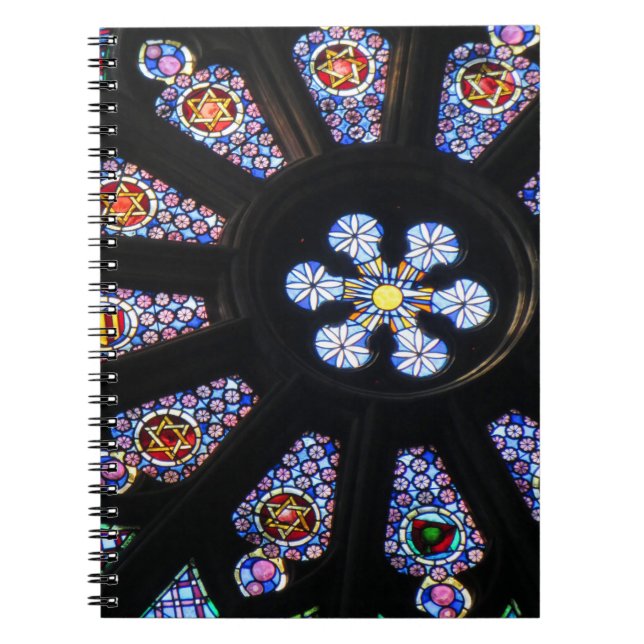 Fönster i Barcelona Anteckningsbok Med Spiral (Framsidan)