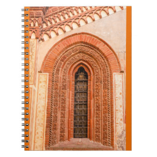 FÖNSTER I GOTISK STIL PHOTO-NOTEBOOK ANTECKNINGSBOK