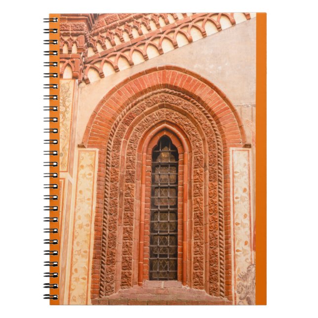 FÖNSTER I GOTISK STIL PHOTO-NOTEBOOK ANTECKNINGSBOK (Framsidan)