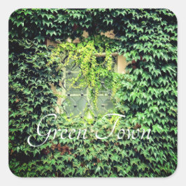 Fönster i gröntarna Fodral-Mate iphone case Cla Fyrkantigt Klistermärke