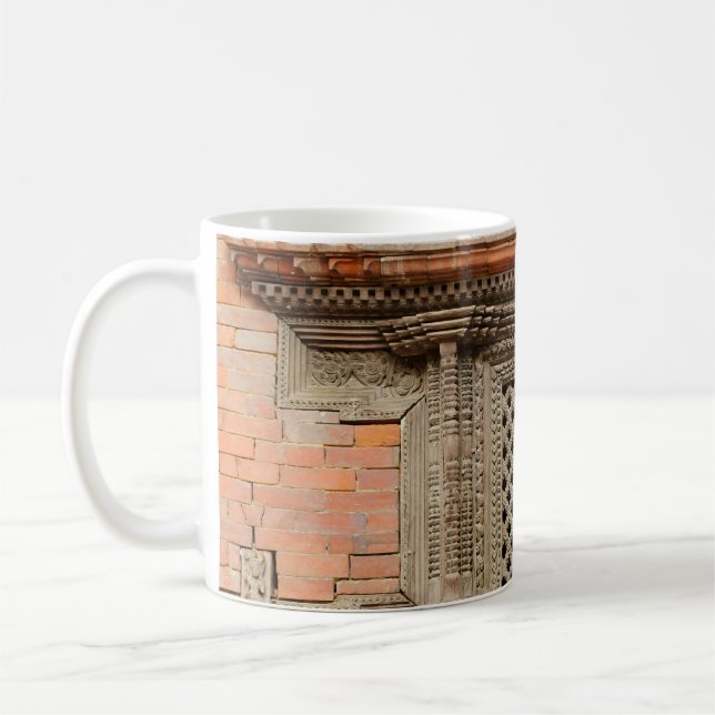 Fönster i Nasal Chowk Courtyard i Hanuman Kaffemugg (Vänster)