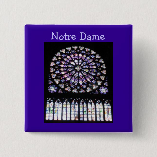 Fönster i notre Dame Knapp (Framsida)