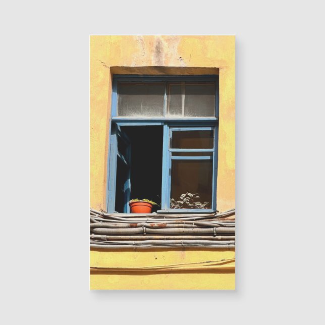 Fönster i Sankt Petersburg (Framsida)