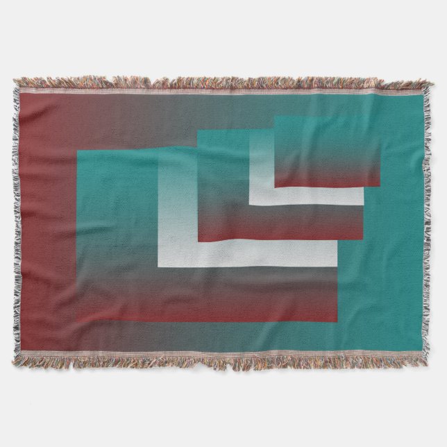 Fönster i tealburgiskt vitt filt (Framsidan)