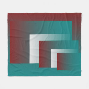 Fönster i tealburgiskt vitt fleecefilt