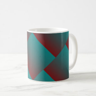Fönster i tealburgiskt vitt kaffemugg